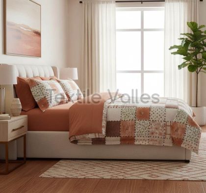 Спален комплект с два плика и чаршаф с ластик 180/200/30 см