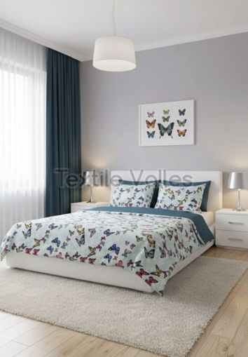 Спален комплект с два плика и чаршаф с ластик 180/200/30 см