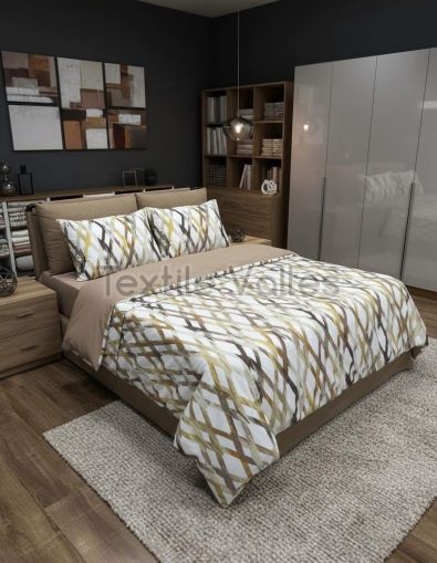 Спален комплект с два плика и чаршаф с ластик 200/200/20