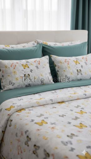 Спален комплект с плик 200/220 см и долен чаршаф с ластик 164/200/20 см