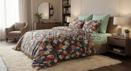 Спален комплект с два плика и чаршаф с ластик 200х200х20