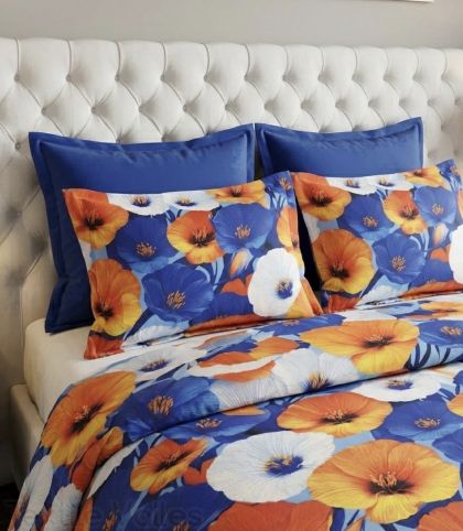 Спален комплект с два плика и чаршаф с ластик 200х200х20