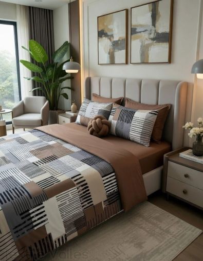 Спален комплект с плик 220х240 см 