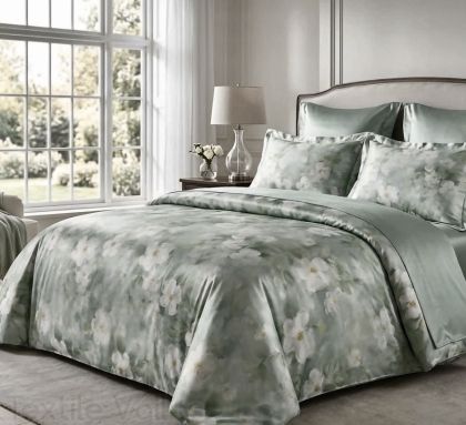 Спален комплект с плик 220/240 см и чаршаф с ластик - сатен