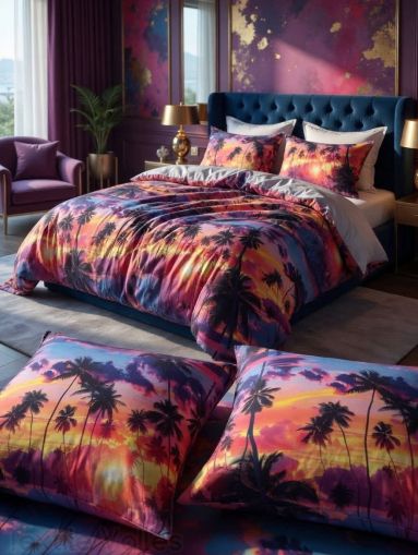 Спален комплект с два плика 5Д Щампа