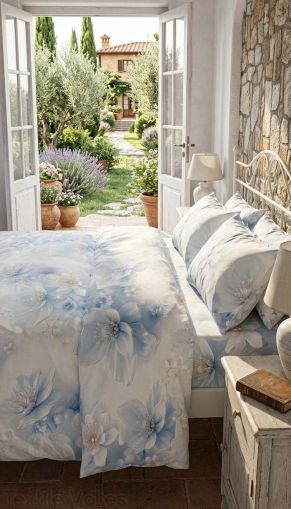Спален комплект с два плика и чаршаф с ластик 180/200/20