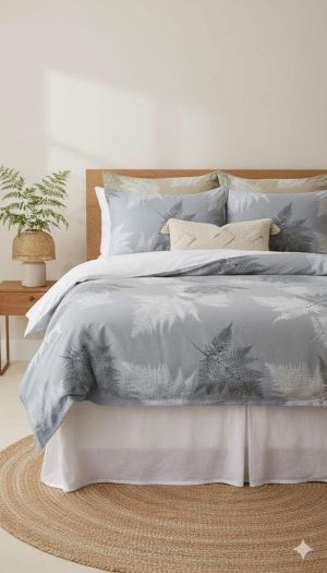 Спален комплект с два плика и чаршаф с ластик 200х200х20