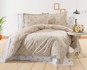 Спален комплект с два плика и чаршаф с ластик 180/200/30 см