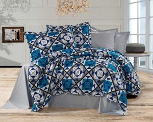 Спален комплект с два плика и чаршаф с ластик 200х200х20