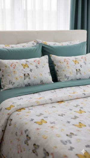 Спален комплект с плик 200/220 см и долен чаршаф с ластик 164/200/20 см