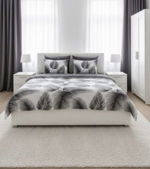 Спален комплект с плик 200/220 см и долен чаршаф с ластик 164/200/20 см