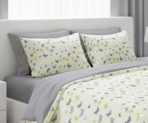 Спален комплект с два плика и чаршаф с ластик 200х200х20