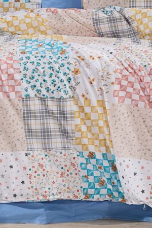 Спален комплект с два плика и чаршаф с ластик 180/200/20