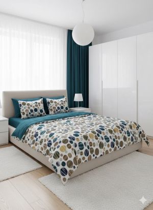 Спален комплект с два плика и чаршаф с ластик