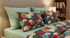 Спален комплект с два плика и чаршаф с ластик 200х200х20