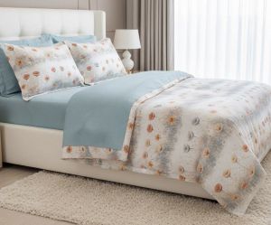 Спален комплект с два плика и чаршаф с ластик 200х200х20