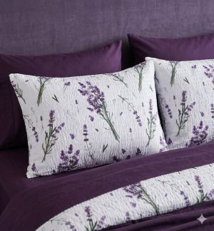 Спален комплект с плик 200/220 см и долен чаршаф с ластик 164/200/20 см