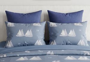 Спален комплект с два плика и чаршаф с ластик 180/200/20