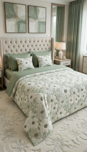 Спален комплект с два плика и чаршаф с ластик 180/200/20