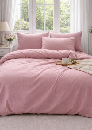 Спален комплект с два плика и чаршаф с ластик 200х200х20