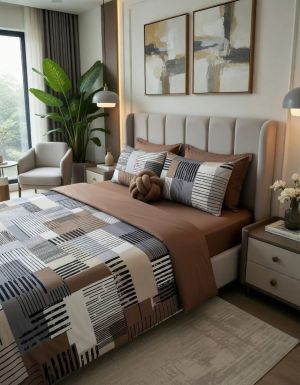 Единичен Спален Комплект с чаршаф с ластик