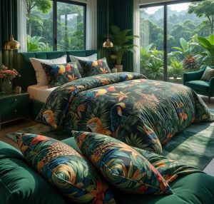 Спален комплект с два плика - 5Д Щампа