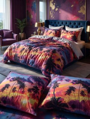 Спален комплект с два плика 5D Щампа