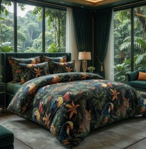 Спален комплект с плик 220/240 см - 5D щампа